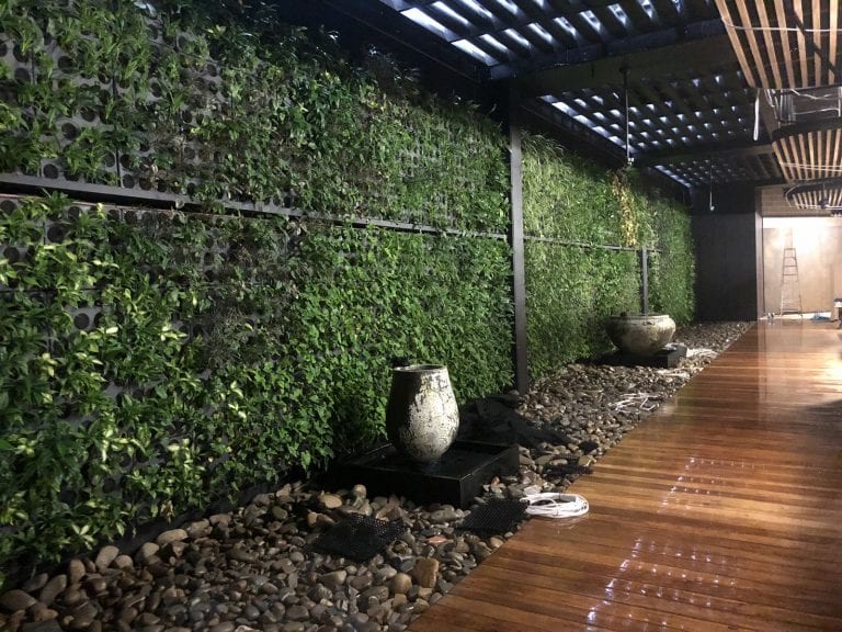 Restaurant Vertical Garden - Priority Plus Plumbing