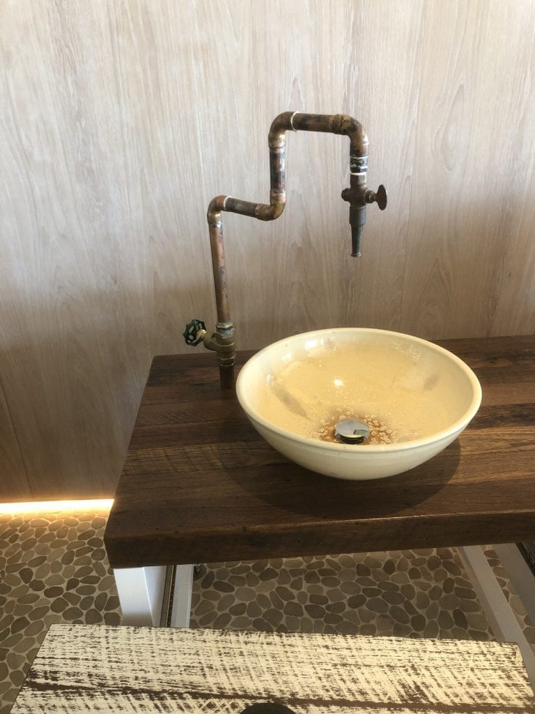 White Granite Vessel Sink - Priority Plus Plumbing