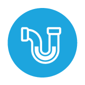 Plumbing icon representing emergency services for strata properties in Sutherland Shire.